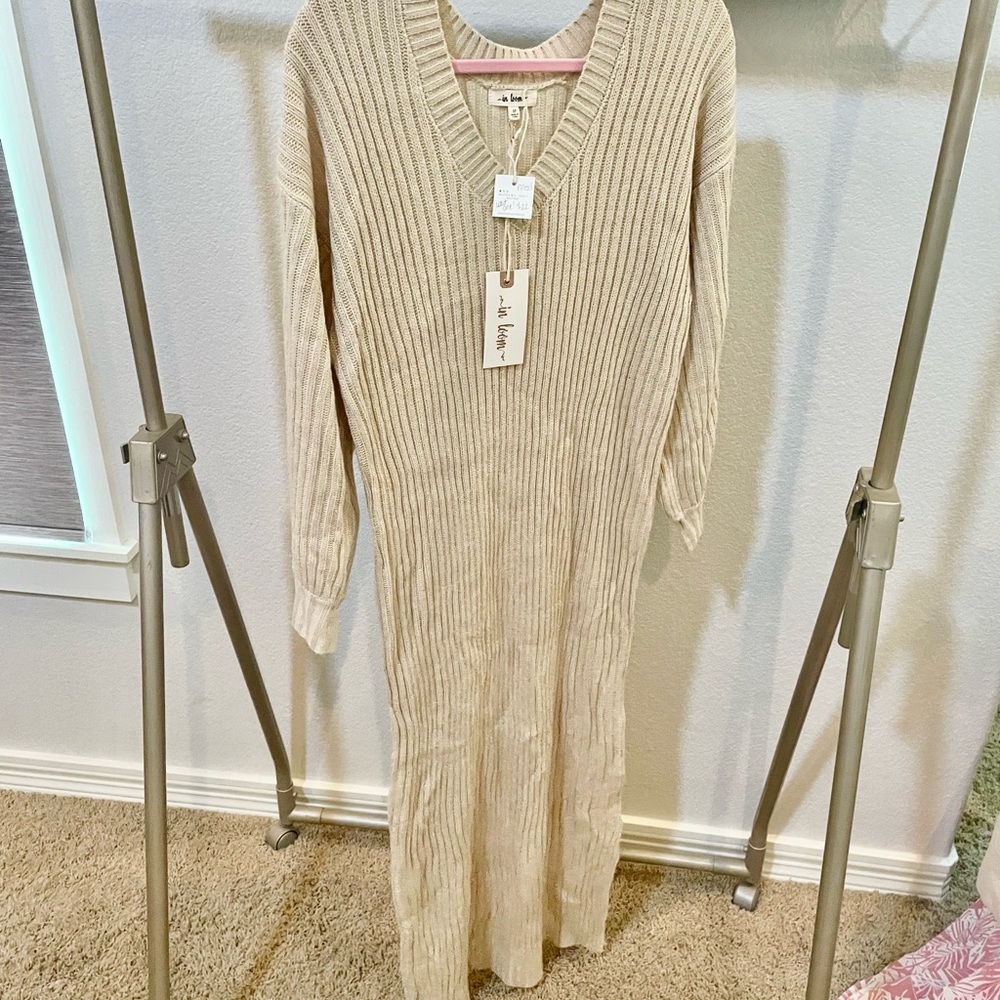 NWT Boutique Sweater Dress